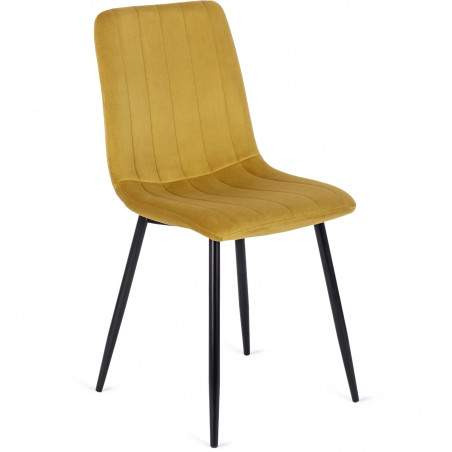 Krzesło Ibes żółty 43 cm