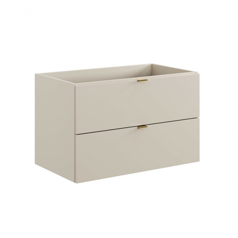 Szafka pod umywalkę wisząca Neroli kaszmir 80 cm