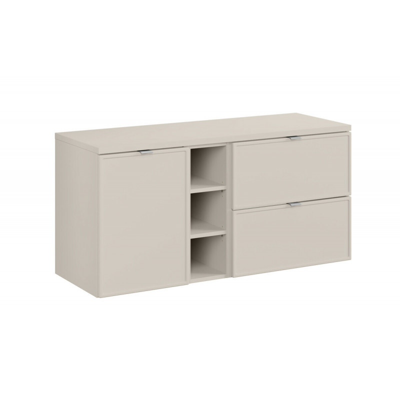 Zestaw mebli wiszących z blatem Vista III kaszmir 120 cm