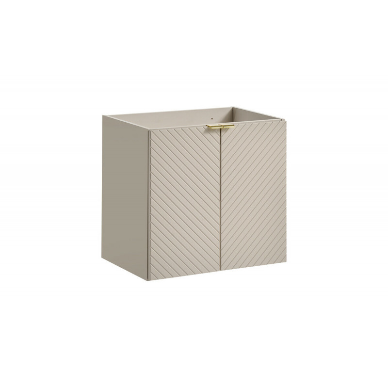 Szafka wisząca pod umywalkę Bellisima kaszmirowy 60 cm