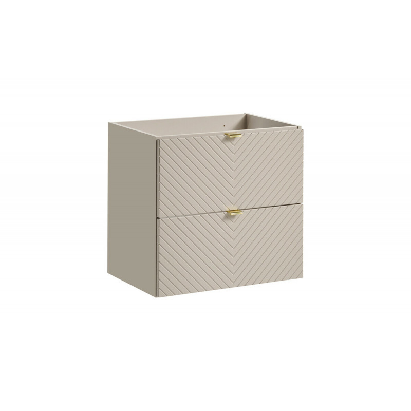 Szafka wisząca pod umywalkę Bellisima I kaszmirowy 60 cm