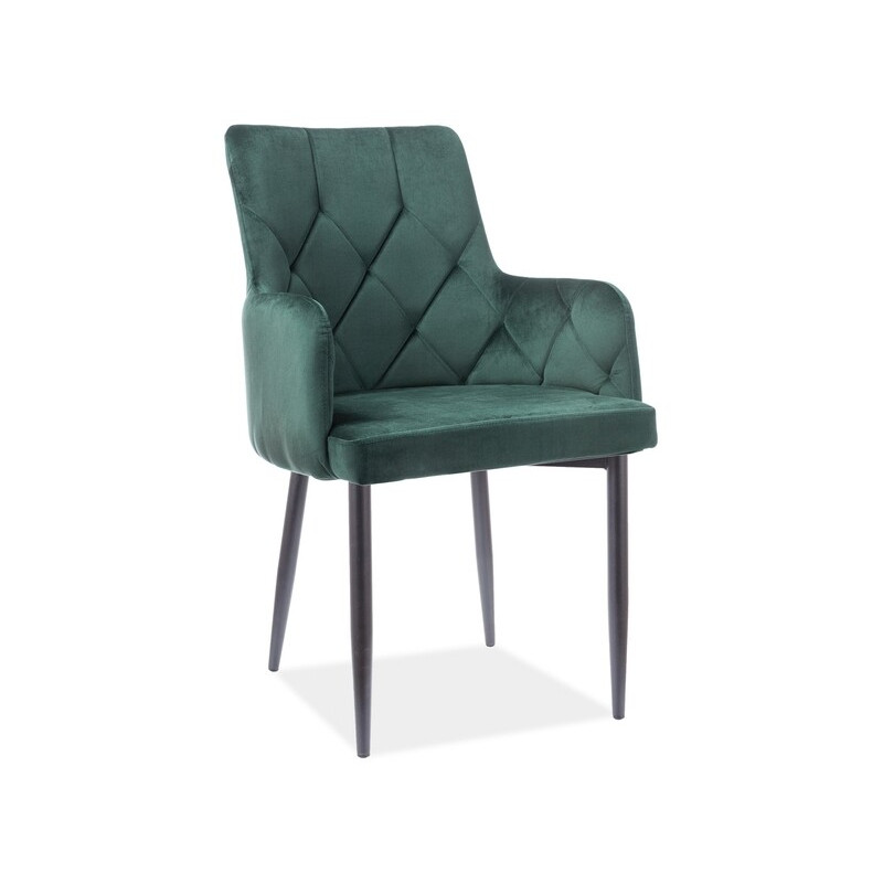 Krzesło Astral velvet zielony bluvel 78