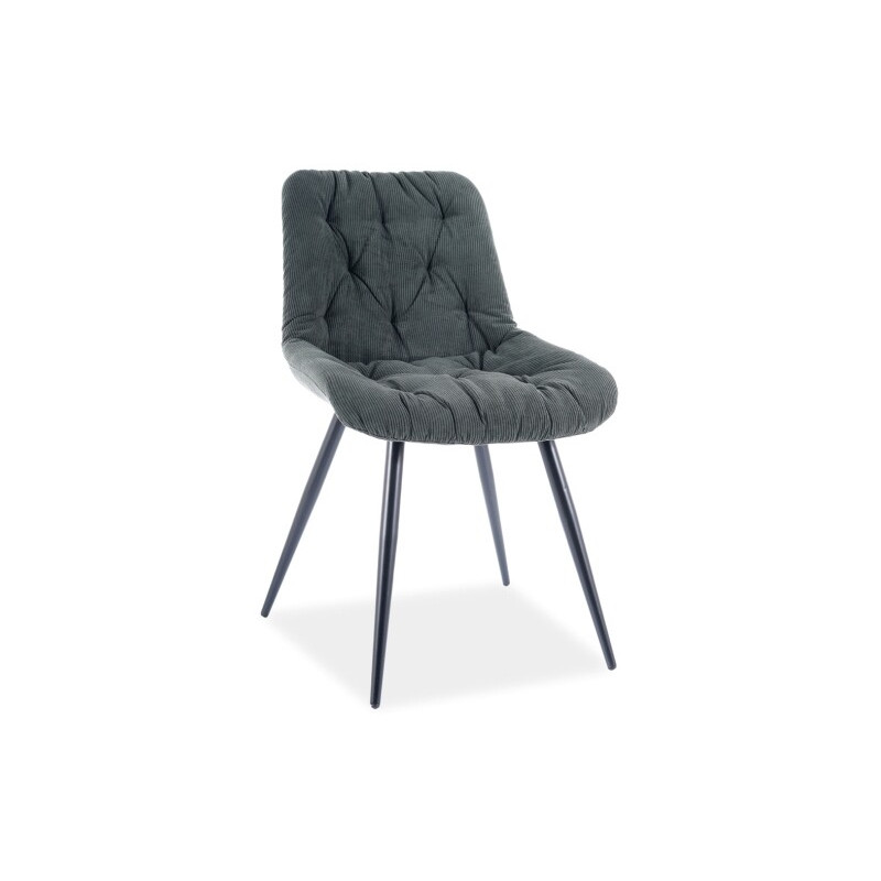 Krzesło Hoorn czarny 49cm zielony