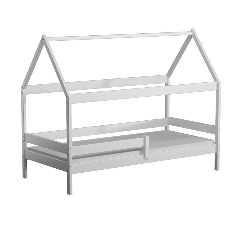 Łóżko Domek biały 80x180 cm