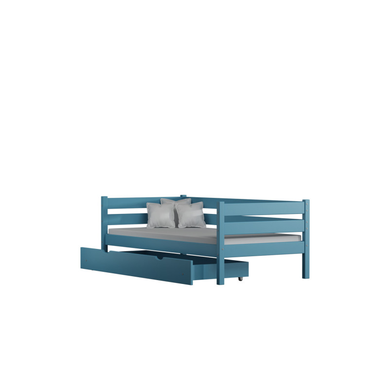 Łóżko Lea B niebieski 80x180 cm