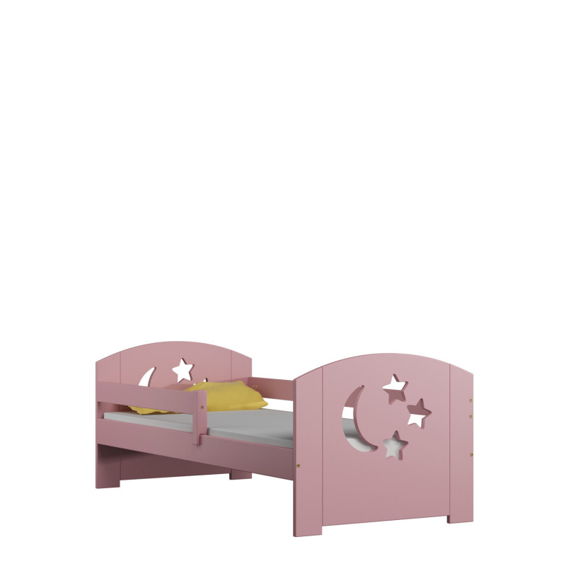 Łóżko Ben różowy 80x180 cm