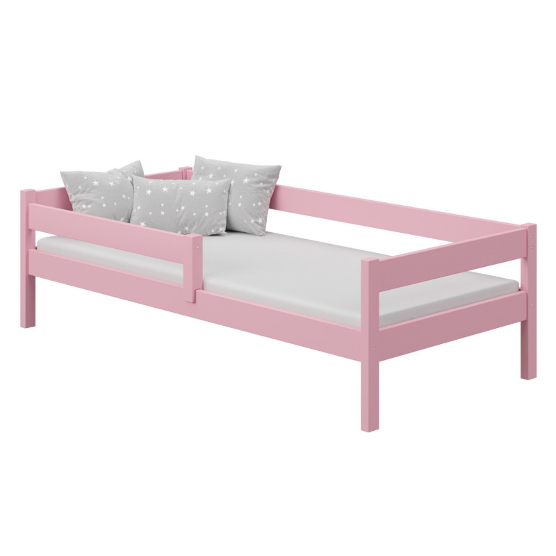 Łóżko Peter różowy 80x180 cm