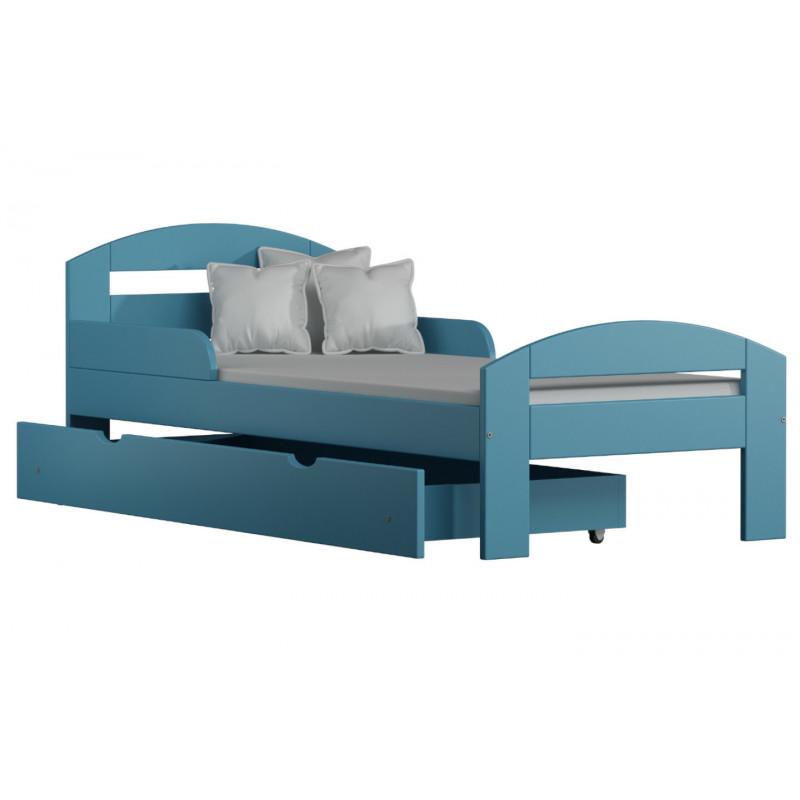 Łóżko Frankie A niebieski 80x180 cm