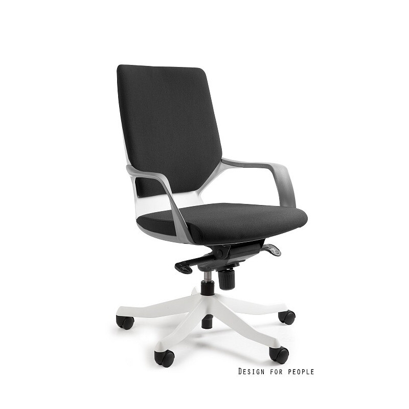 Fotel biurowy Febus M biały - czarny