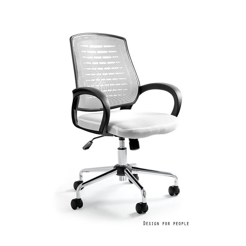 Fotel biurowy Draw biały