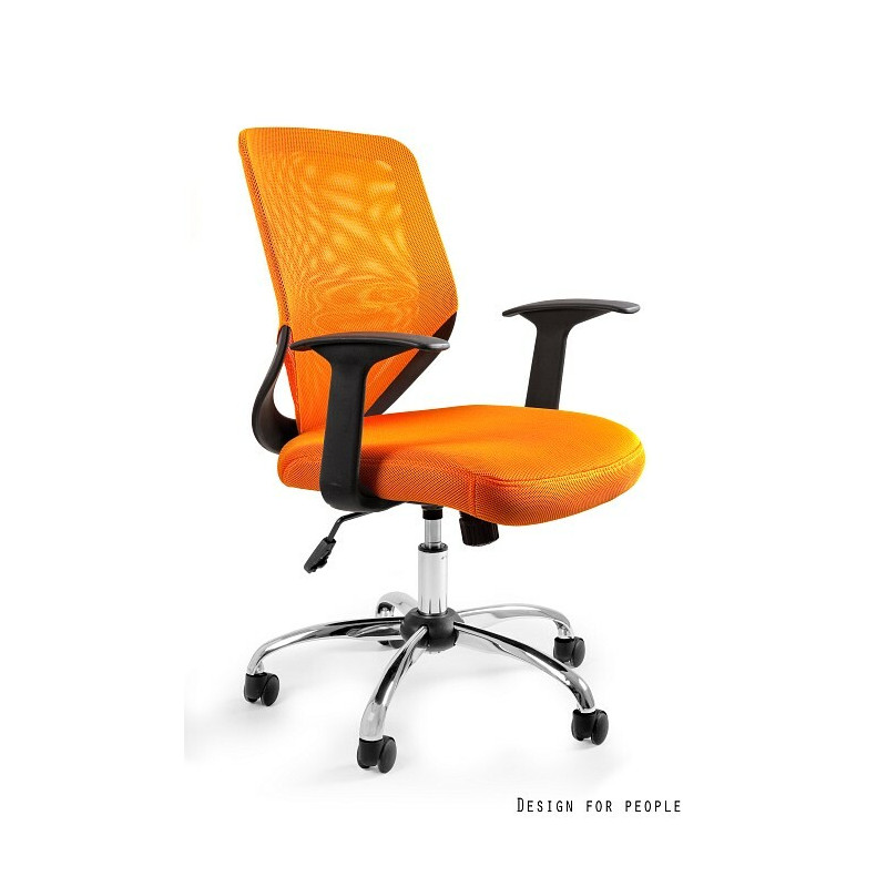Fotel biurowy Nomi pomarańczowy