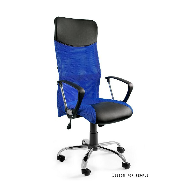Fotel biurowy Vire niebieski