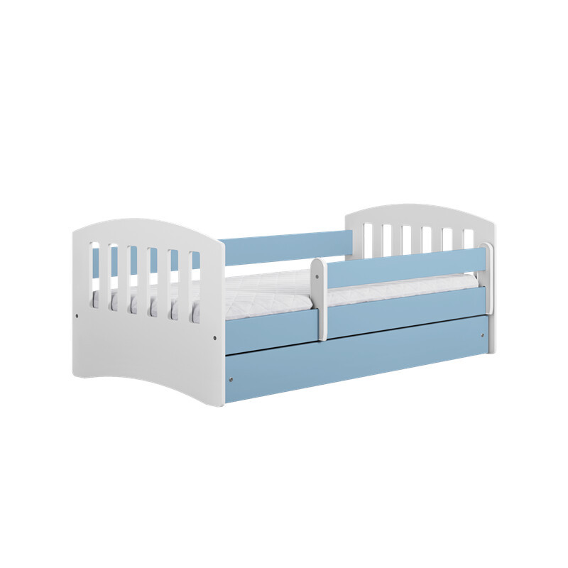 Łóżko dziecięce Maya niebieski 160 cm I materac szuflada